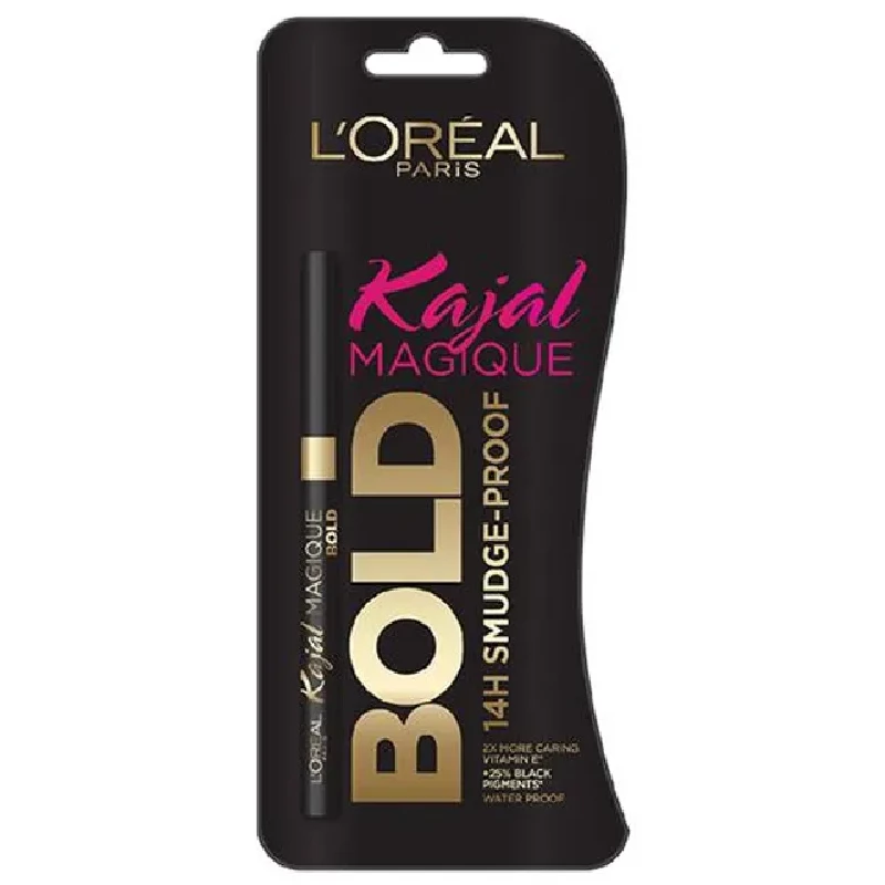 L'Oreal Paris Kajal Magique Bold - Black, 0.35 g-1.webp
